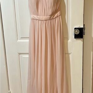 Elegant Pink Evening Gown